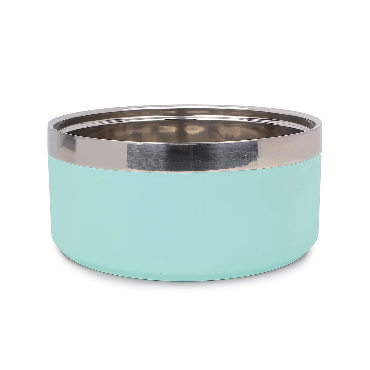 Premium Dog Bowl: Large Stainless Steel with Non-Slip Mat