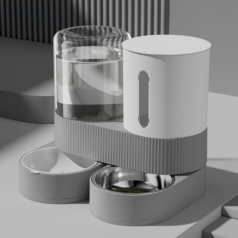Automatic Cat Feeder & Water Dispenser Set for Pets