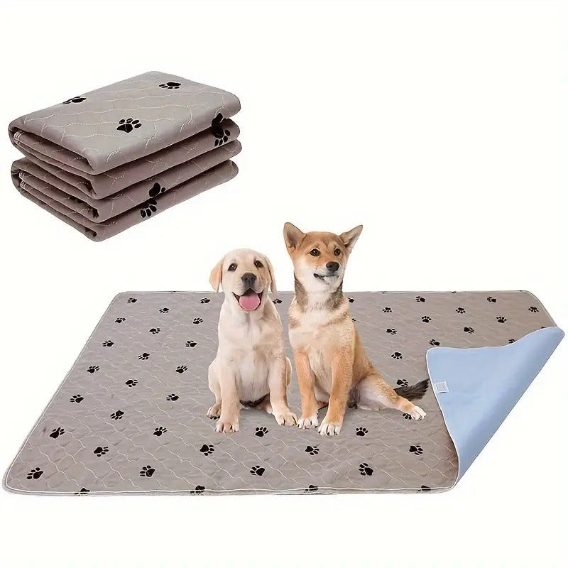 Washable Dog Pad Pee: Reusable Anti-Slip Pet Bed Mat