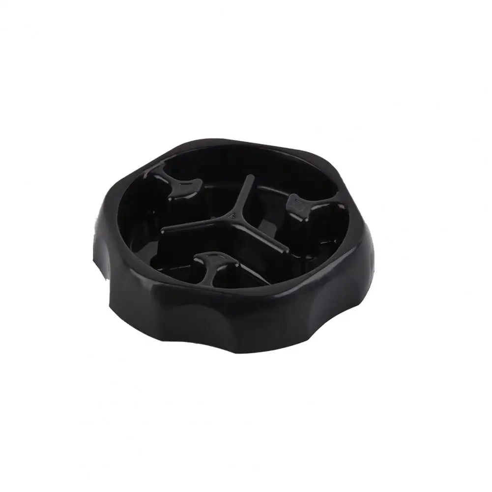 Slow Feeder Dog Bowl for Large Breeds - Anti-Spill, Round Shape