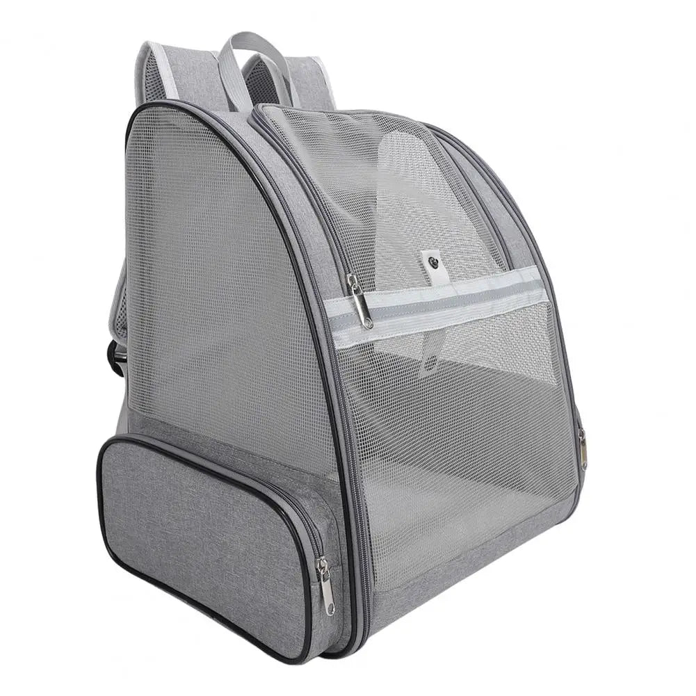 Pet Carrier Mesh Backpack for Cats & Small Dogs - Breathable