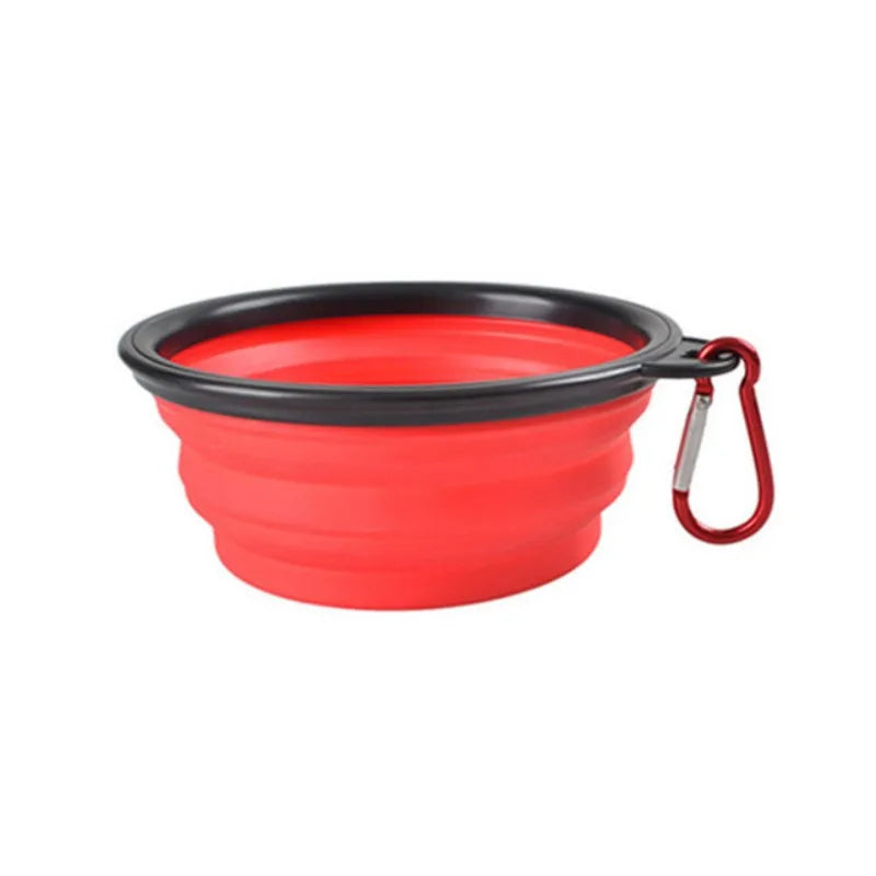 Dog Bowl: Portable Pet Bowl - Durable TPR, Collapsible for Travel