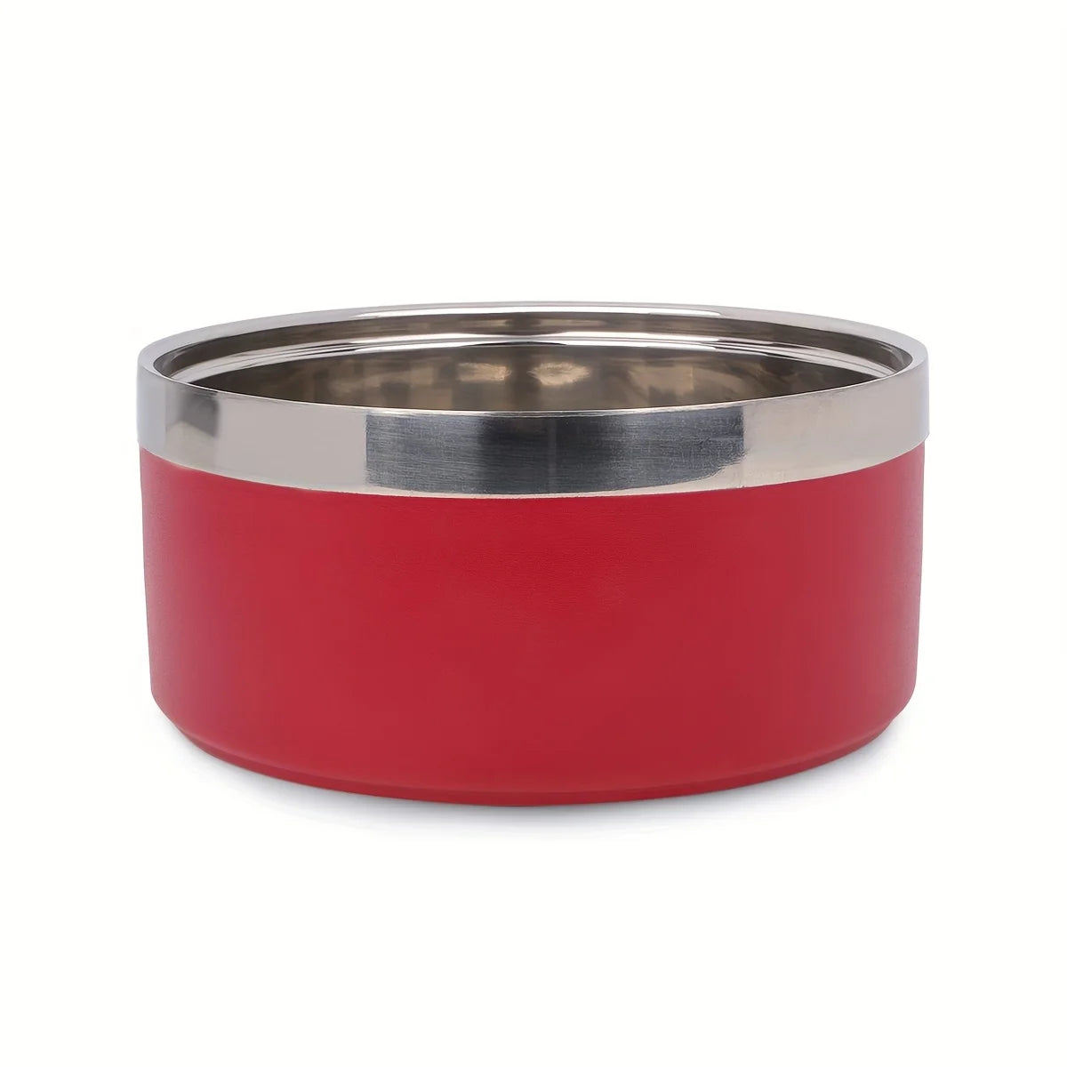 Premium Dog Bowl: Large Stainless Steel with Non-Slip Mat