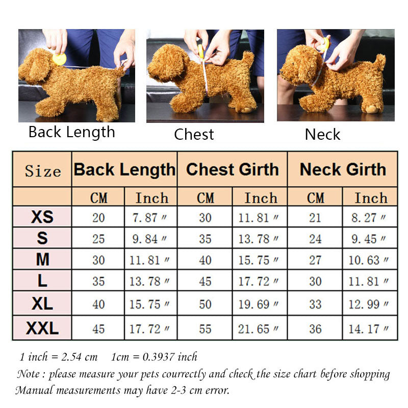 Pet Dog Clothes - Soft Small Dog Outfits for Yorkies & Chihuahuas