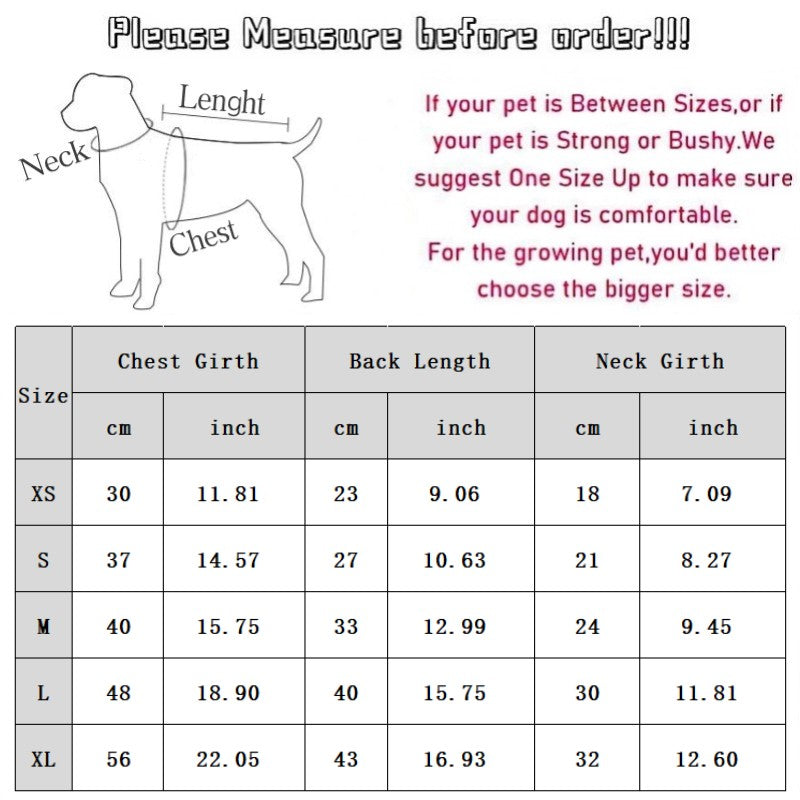 Pet Dog Clothes: Soft Print Jumpsuit for Cats & Dogs