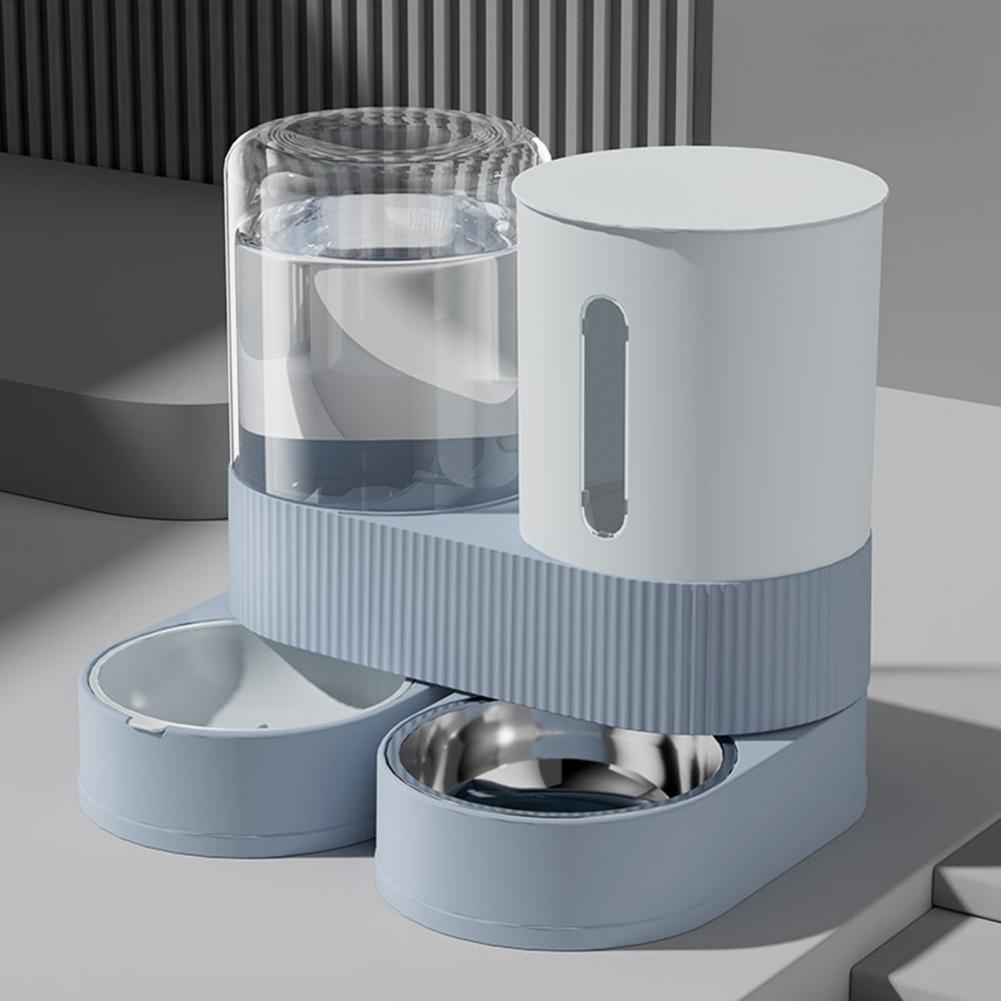 Automatic Cat Feeder & Water Dispenser Set for Pets