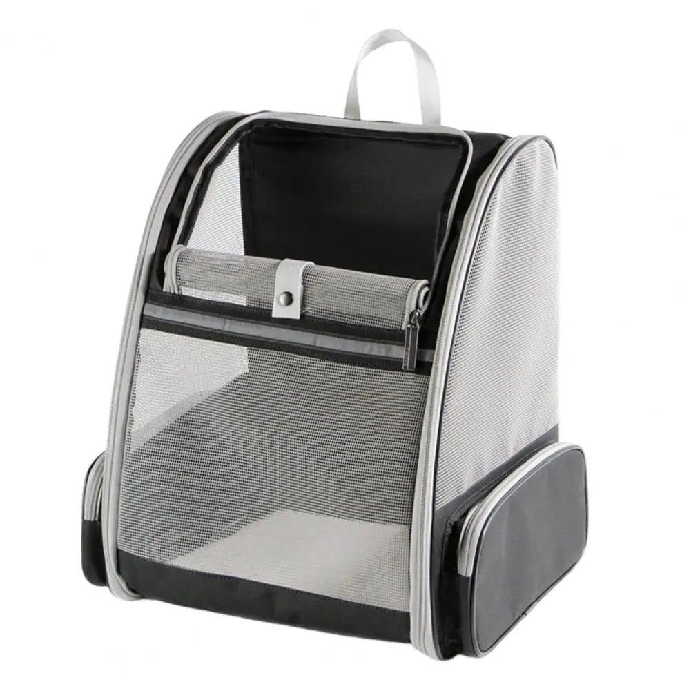Pet Carrier Mesh Backpack for Cats & Small Dogs - Breathable