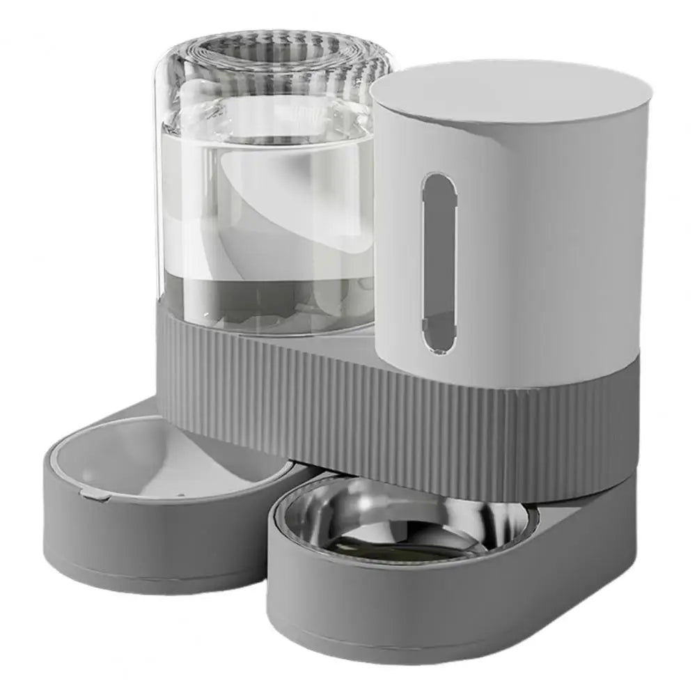 Automatic Cat Feeder & Water Dispenser Set for Pets