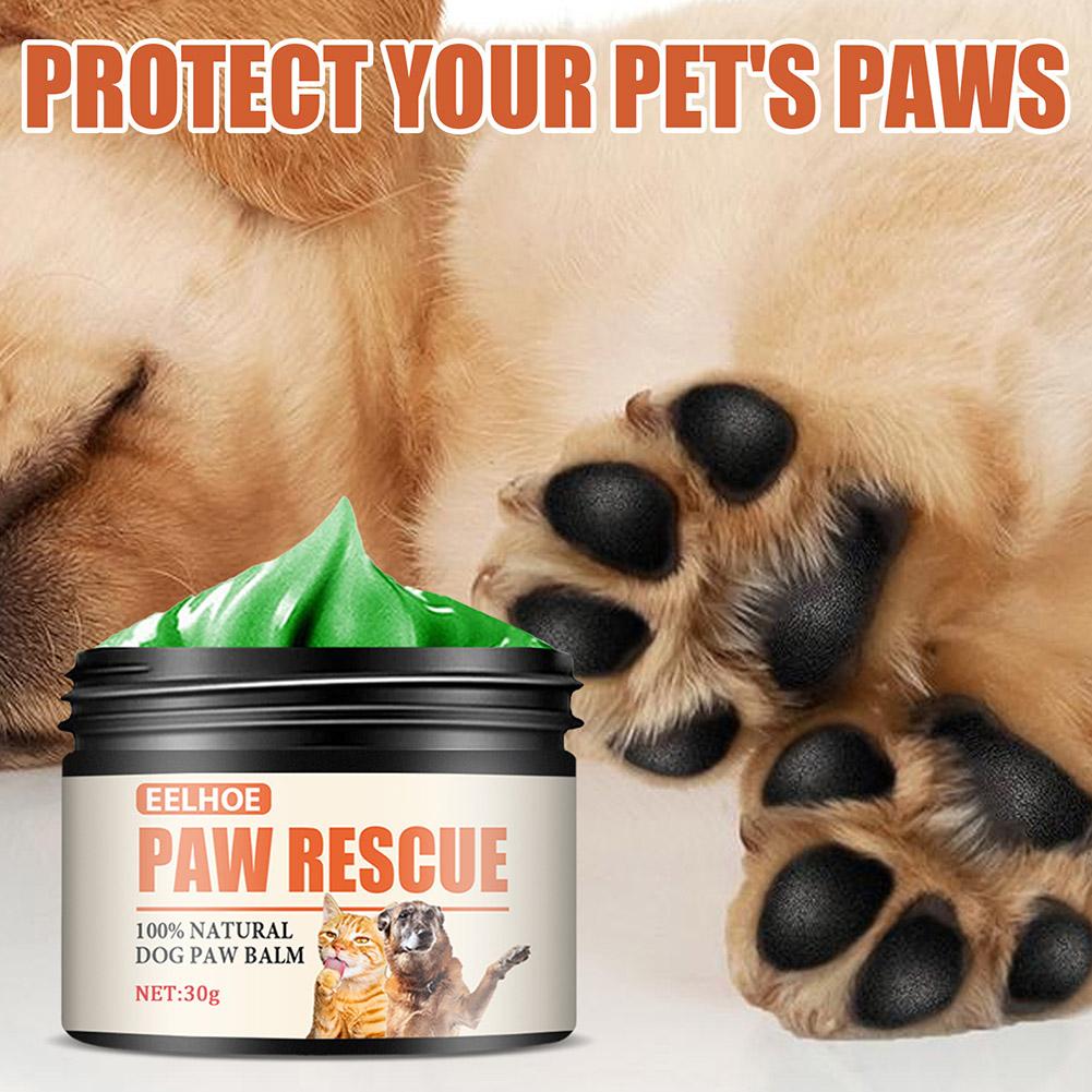 Dog Paw Balm 30g - Moisturizer for Dry, Cracked Paws