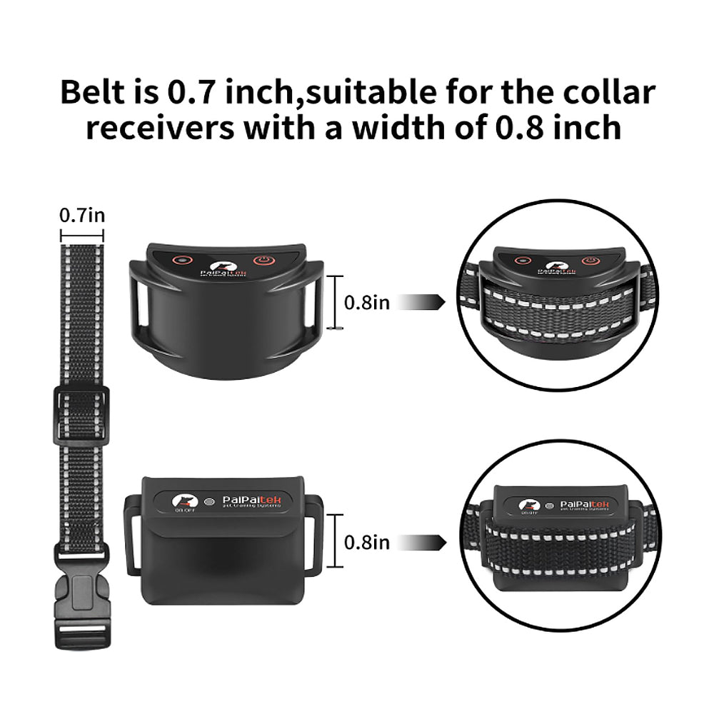 Dog Collar - Reflective Adjustable Nylon & Safety