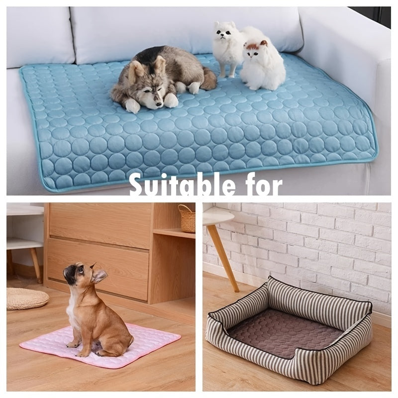 Dog Bed: Cooling Mat XL - Summer Cold Bed for Pets