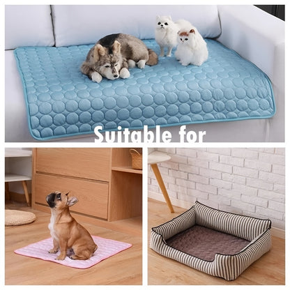 Dog Bed: Cooling Mat XL - Summer Cold Bed for Pets