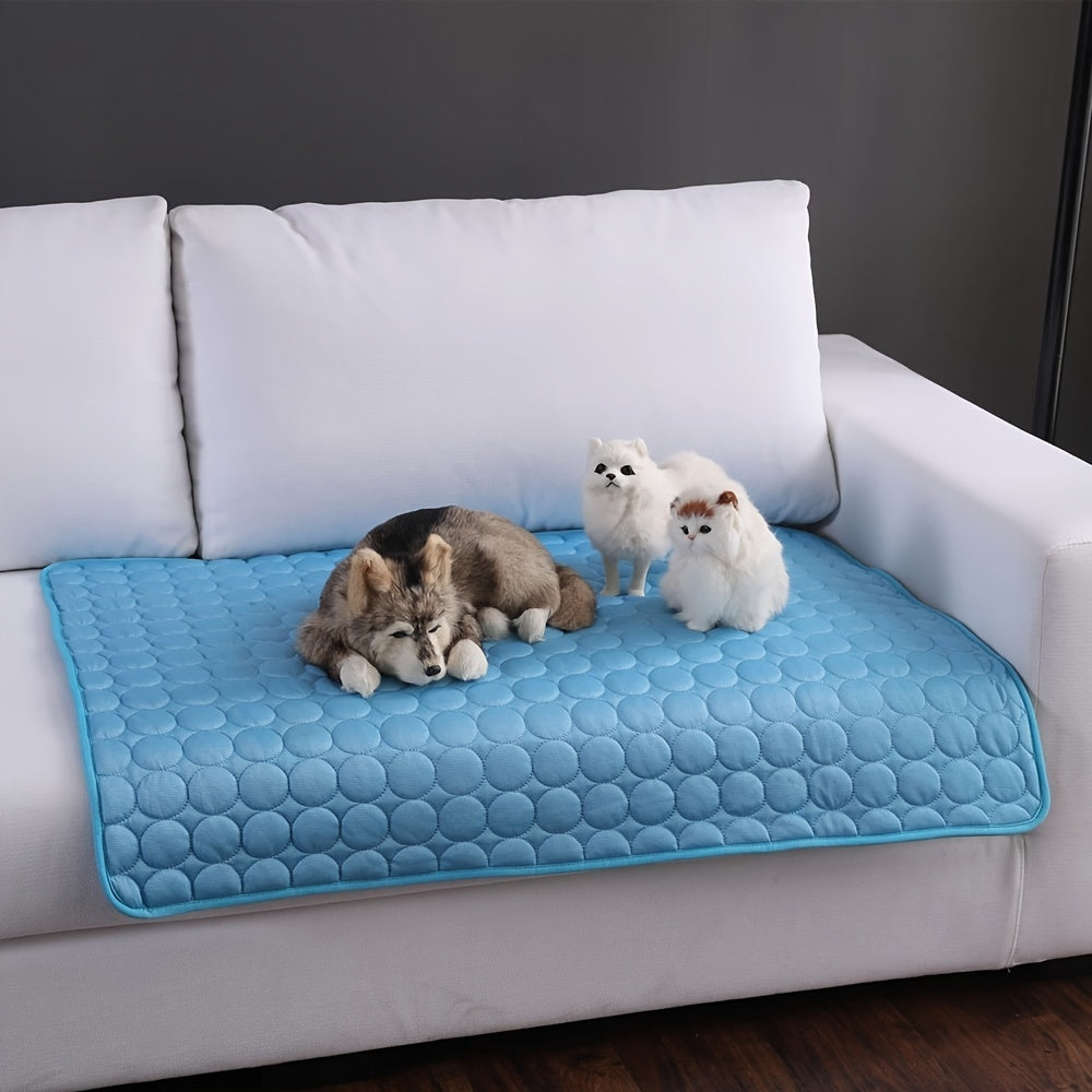 Dog Bed: Cooling Mat XL - Summer Cold Bed for Pets
