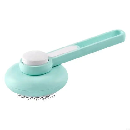 For Shedding Control And Coat Care Pet Deshedding Brush With Massage Function ABS Cats Grooming Tool