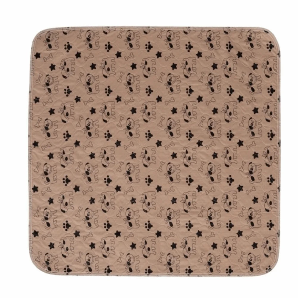 Super Absorbent Pet Bed Mat Washable Reusable Puppy Pee Pad with Pheromones Anti-Slip Leak-Proof Pet Training Pads Pet Training