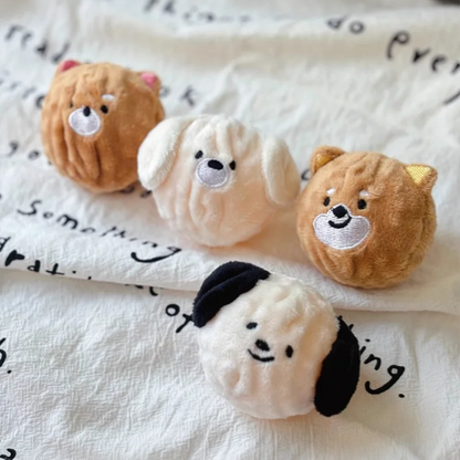 Squeaky Dog Toy: Spiked Chew Toy for Small Dogs & Cats