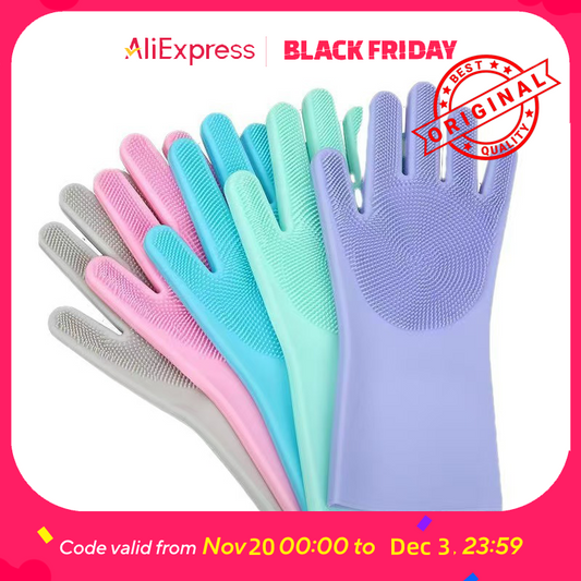 Silicone Gloves - Heat Resistant & Scratch-Proof