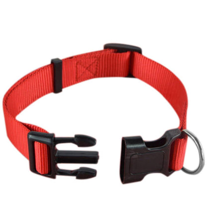 Breakaway Nylon Pet Collar - Adjustable Quick Release Buckle