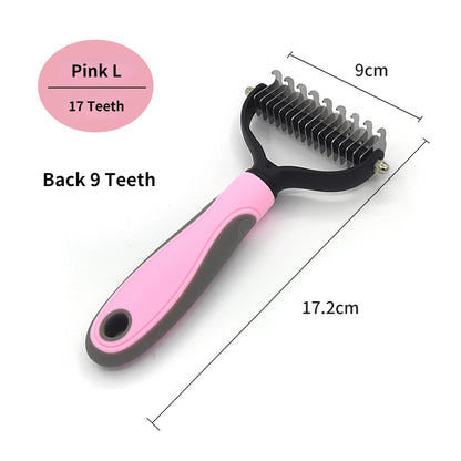 Dog Brush - Dog Hair Remover & Knot Cutter