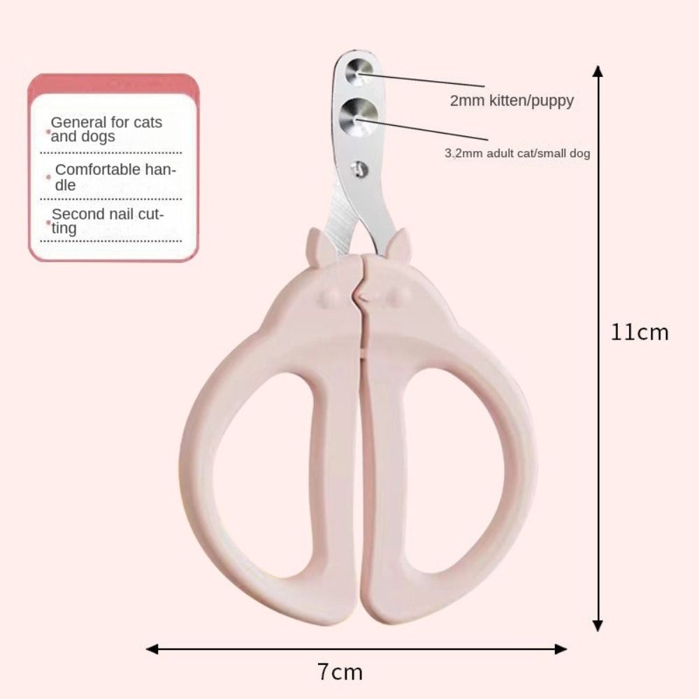 Pet Nail Clippers: Anti-Bleed Professional Grooming Tool