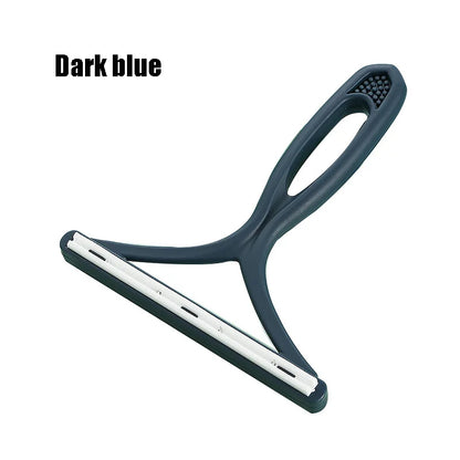 Dog Brush: Silicone Pet Hair Remover - Double Sided Lint Eliminator