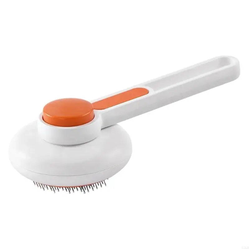For Shedding Control And Coat Care Pet Deshedding Brush With Massage Function ABS Cats Grooming Tool