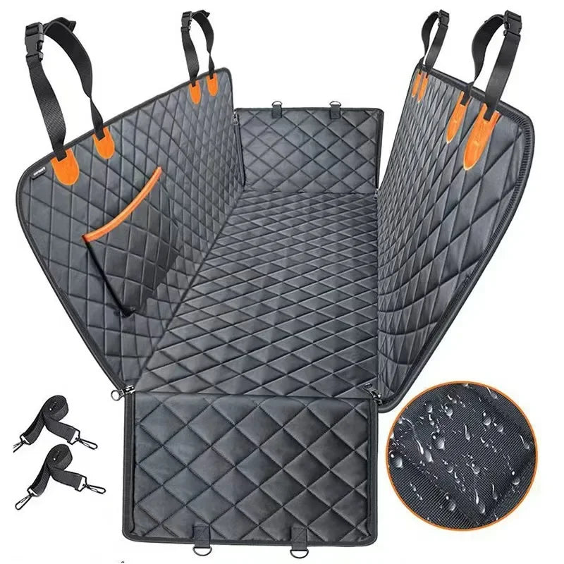 Waterproof Car Pet Seat Pad 137x147CM Double Zipper