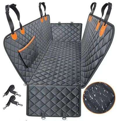 Waterproof Car Pet Seat Pad 137x147CM Double Zipper