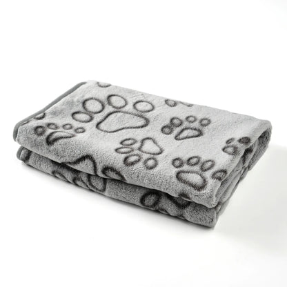 Dog Bed Mat - Soft Cozy Bone Star Avocado Print