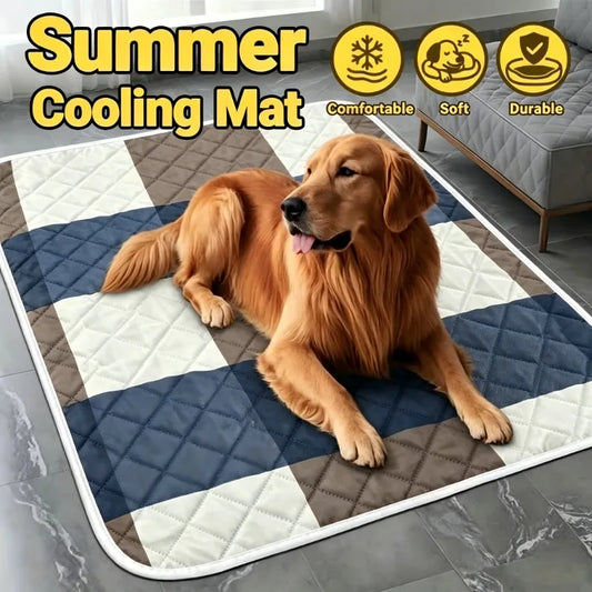 KEMORELA Pet Cooling Pad Extra For large Washable Ice Mat Universal For Large Dogs Cats All Season Multiple Sizes Pet Bed
