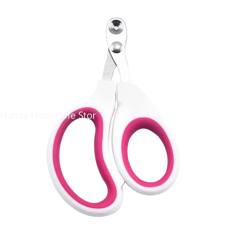 Stainless Steel Pet Nail Clippers Trimmer, Professional Claw Cutter for Small Cats Dogs Puppies, Pet Grooming Nail Care Tool