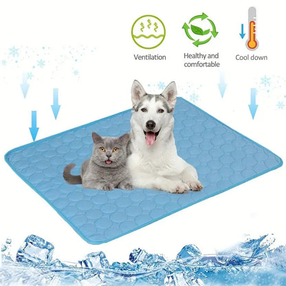Dog Bed: Cooling Mat XL - Summer Cold Bed for Pets