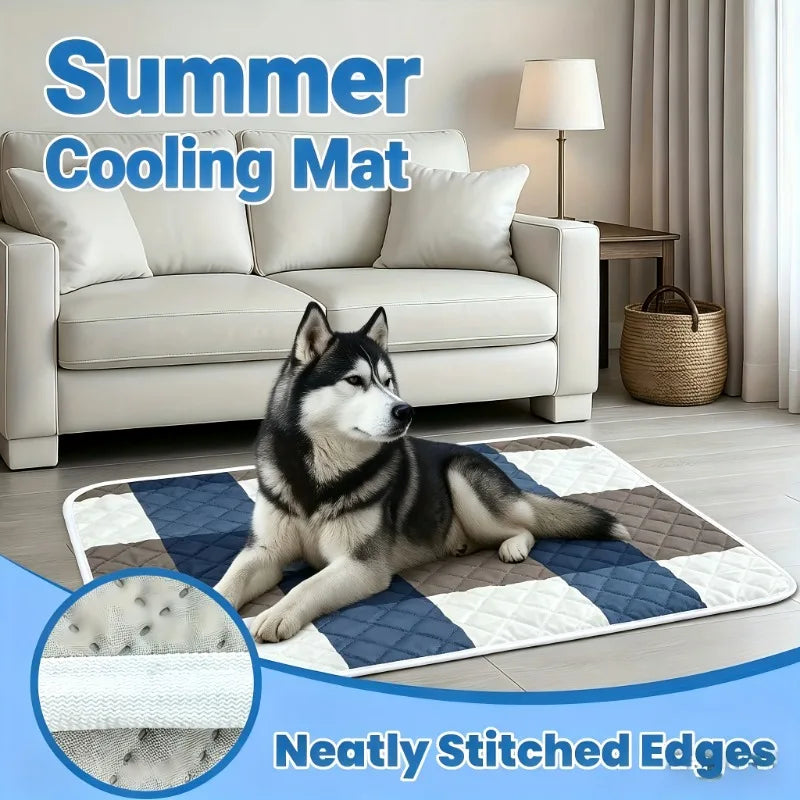 KEMORELA Pet Cooling Pad Extra For large Washable Ice Mat Universal For Large Dogs Cats All Season Multiple Sizes Pet Bed