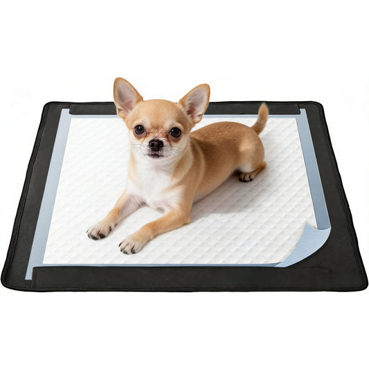 Pet Pee Pads: Leakproof Puppy Pad Holder - Foldable & Non-Slip Design