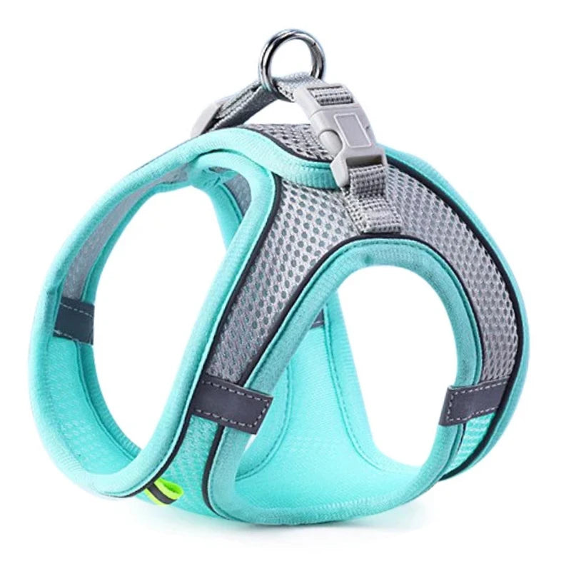 Reflective Dog Harness Set for Small & Medium Dogs