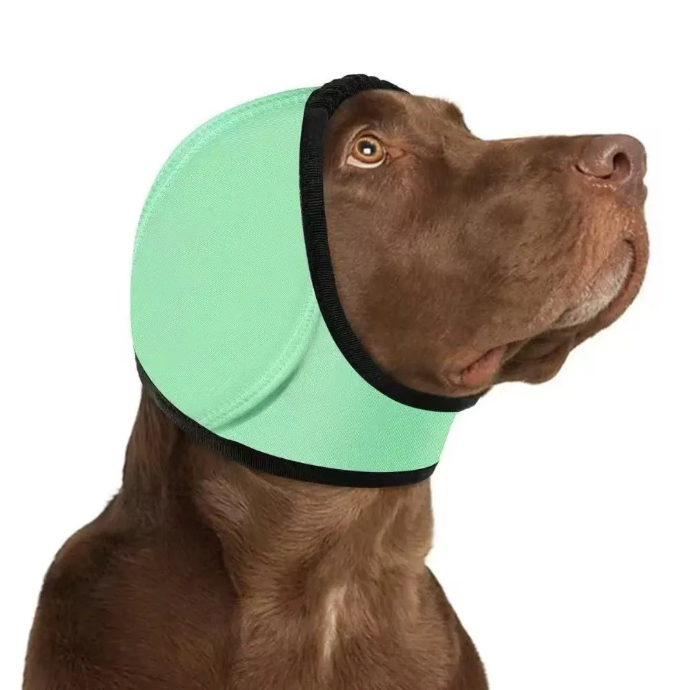 Noise Reduction Dog Ear Covers Hearing Protection Waterproof Dog Calming Earmuff Anti-Noise Shock Proof Pet Headcover