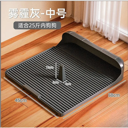 Integrated Extra Large Dog Potty Tray, Indoor Pet Toilet Basin for Small Medium Large Dogs and Golden Retriever