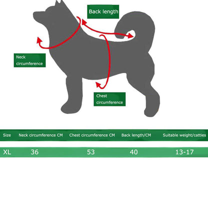 Pet Dog Clothes: Winter Soft Cotton Dog Hoodie XL - Anti-Pilling & Stylish