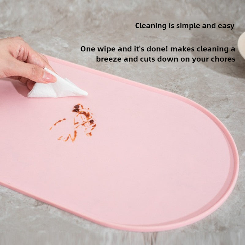 Non-Slip Waterproof Dog Bowl: Feeding Mat Bowl for Pet Bowls