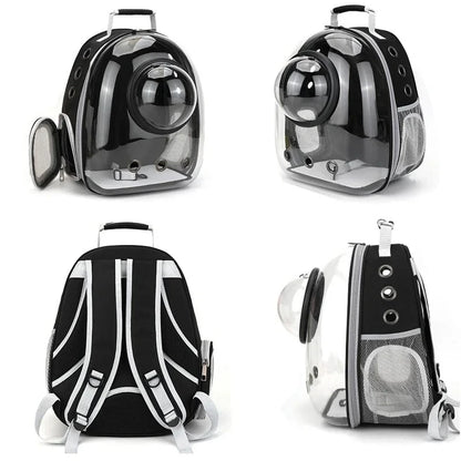 Transparent Breathable Portable Space Capsule Pet Carrier Backpack for Dog Cat Carrying Transport Bag