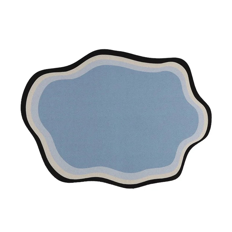 Dog Mat: Diatom Mud Pet Feeding Mat - Non-Stick Waterproof Tray