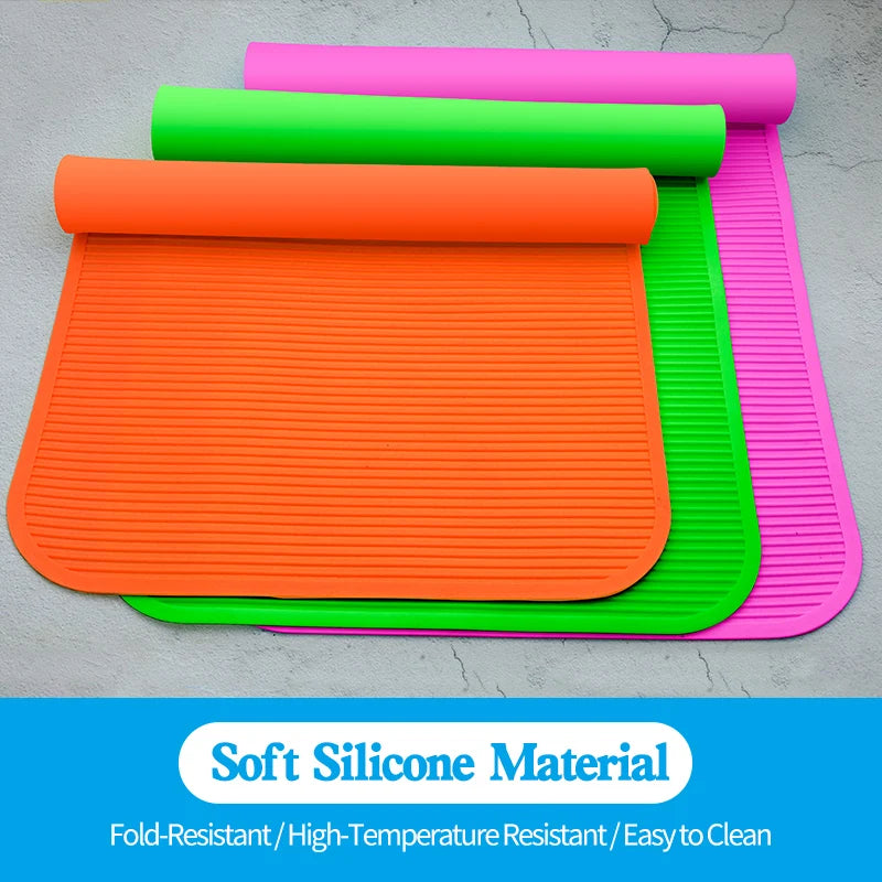 Silicone Waterproof Pet Grooming Table Anti-Slip Pad Beauty Mat Upgrade Model with Beautician Sign Competition Pad