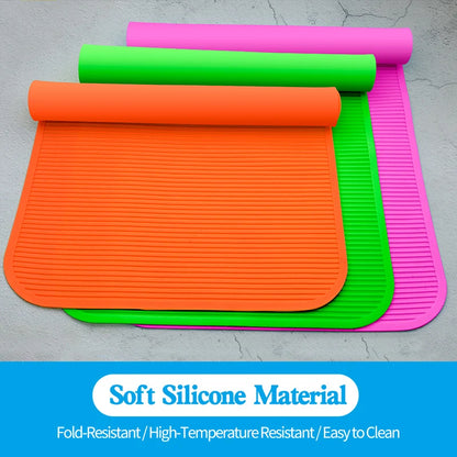 Silicone Waterproof Pet Grooming Table Anti-Slip Pad Beauty Mat Upgrade Model with Beautician Sign Competition Pad