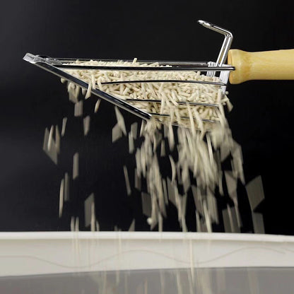 Stainless Cat Litter Scoop - Easy Clean, Wood Handle