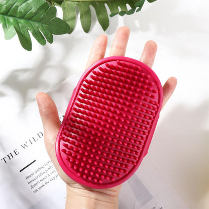 Dog Brush: Pet Grooming Massage Comb - Soft Deshedding Brush for Dogs