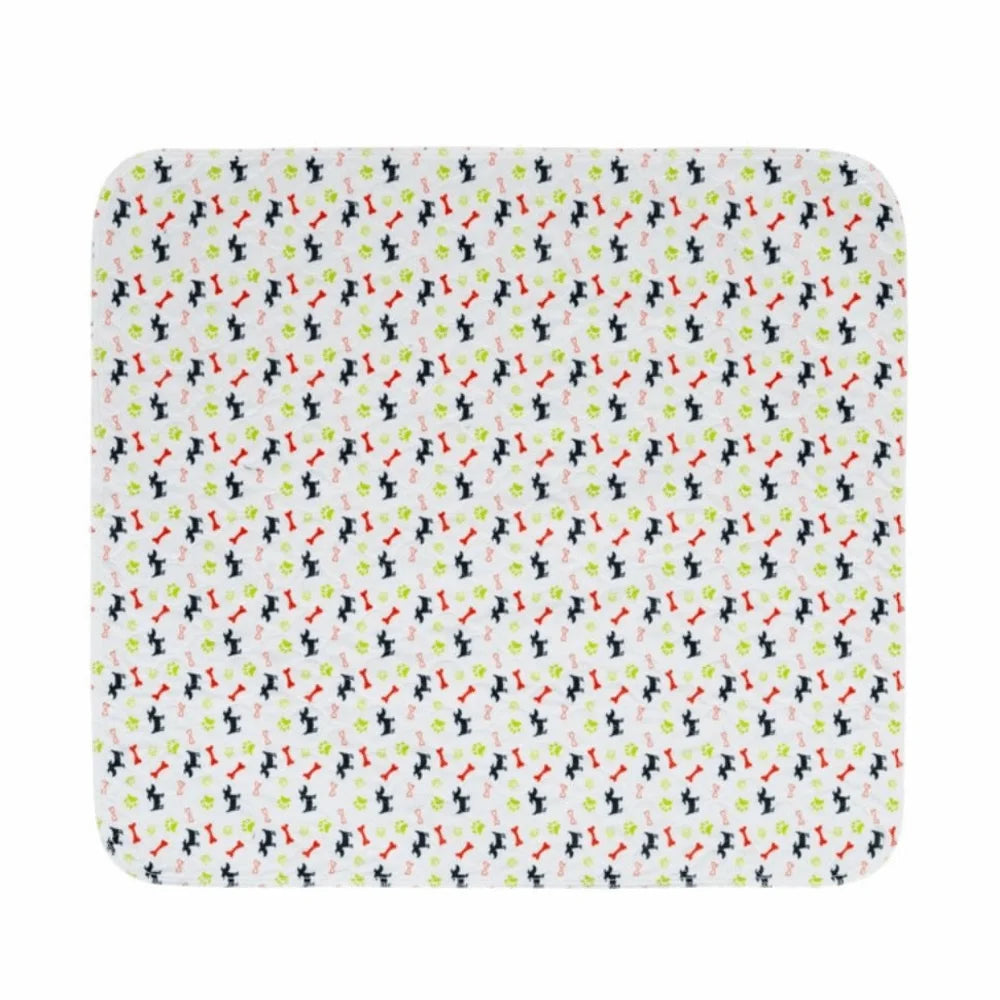Super Absorbent Pet Bed Mat Washable Reusable Puppy Pee Pad with Pheromones Anti-Slip Leak-Proof Pet Training Pads Pet Training