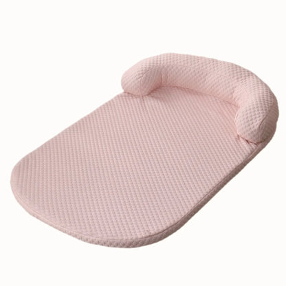 Removeable Summer Pet Bed Ice Silk Cooling Pet Mat Foam Sleeping Sofa Puppy Kennel Summer Cooling Fabric Dog Cat Bed Pet Cushion