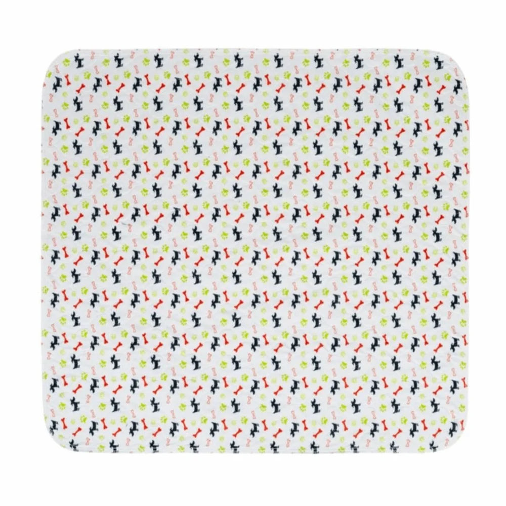 Super Absorbent Pet Bed Mat Washable Reusable Puppy Pee Pad with Pheromones Anti-Slip Leak-Proof Pet Training Pads Pet Training