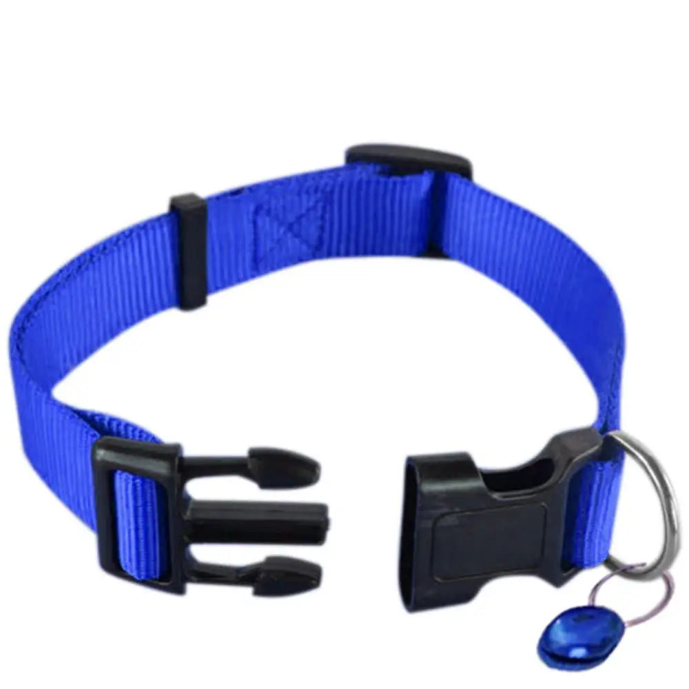 Breakaway Nylon Pet Collar - Adjustable Quick Release Buckle