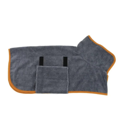Bath Towel: Dog Bathrobe Towel - Fast Drying, Soft & Absorbent Coat